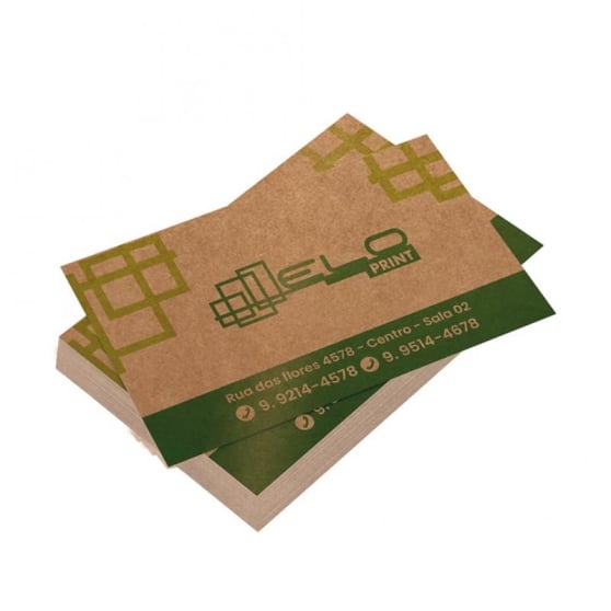 Cartão de Visita Kraft Lapa São Paulo