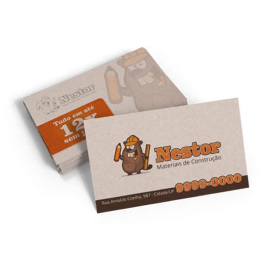 Cartão de Visita Reciclato Lapa São Paulo